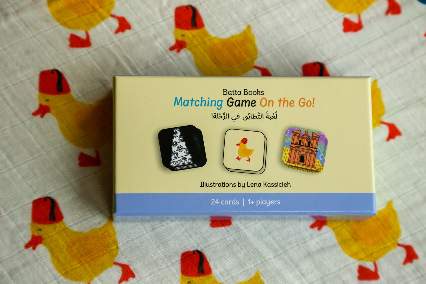 Batta Books Matching Game, On the Go!